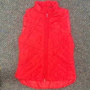New Direction Thin Red Puffer Jacket